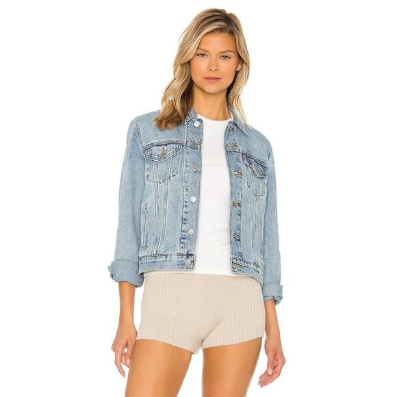 Levi's Original Trucker Jacket All Mine DIY PROJECT Women's Size Medium - Picture 1 of 14